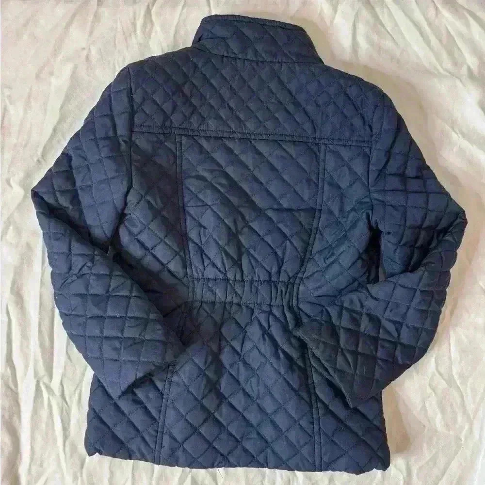 SO Girls Size 6/6X Quilted Lightweight Jacket Blue - Picture 5 of 6